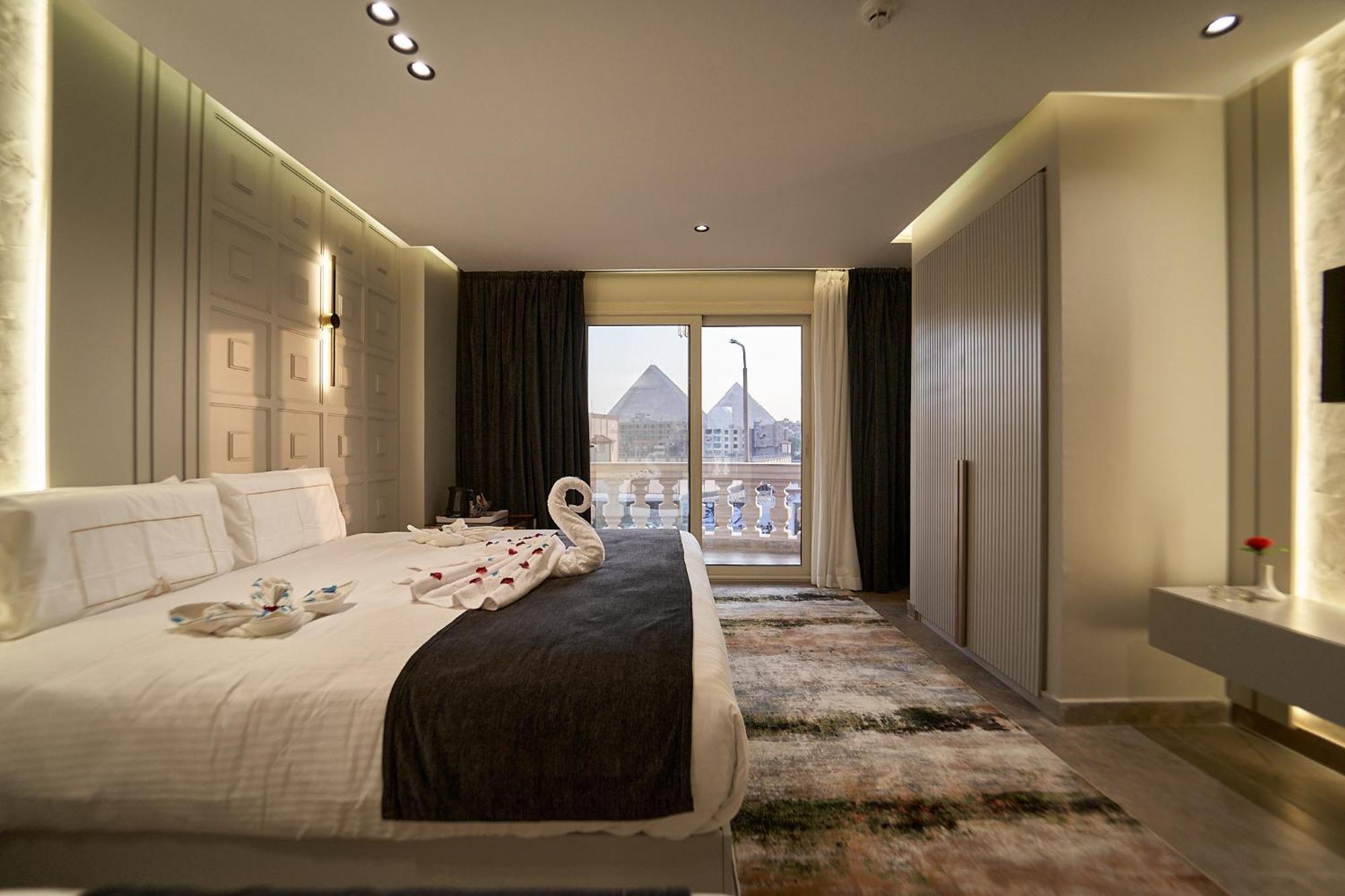 Pyramids Charm Hotel Al Kawm al Akhdar Exteriér fotografie